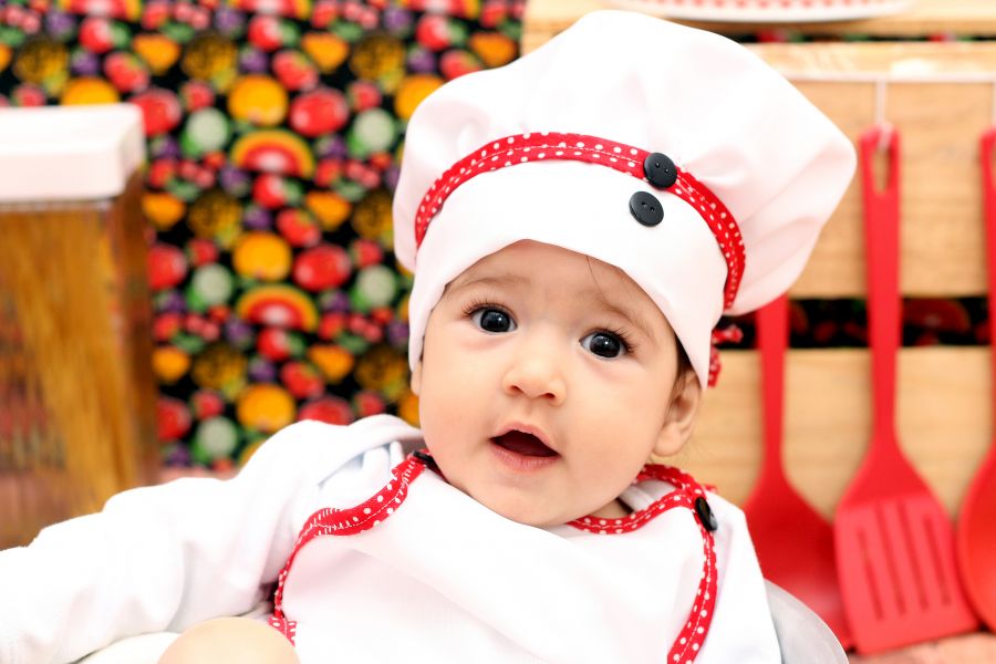 Ensaio Mini Chef de Cozinha - Ana Clara