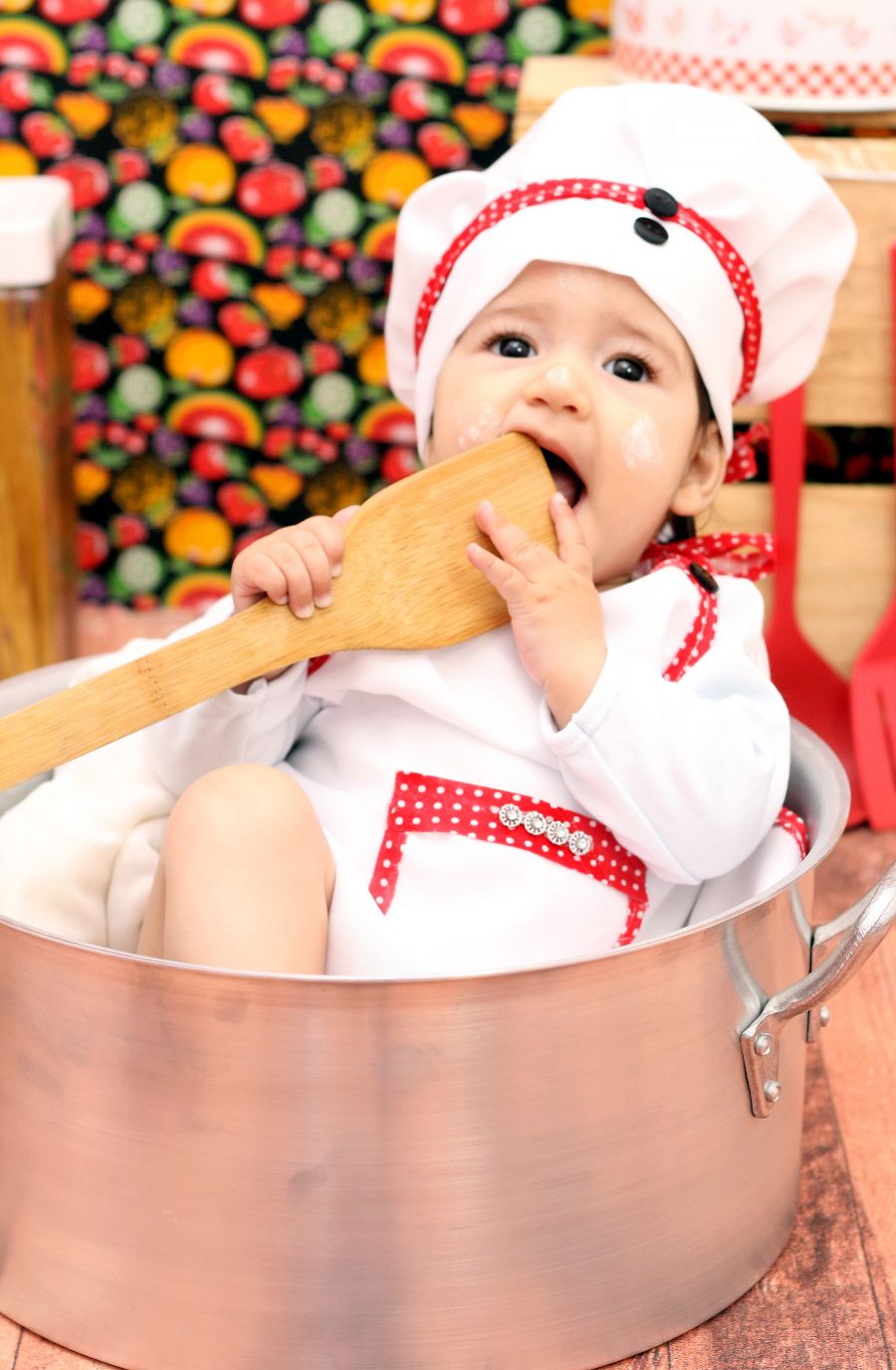 Ensaio Mini Chef de Cozinha - Ana Clara