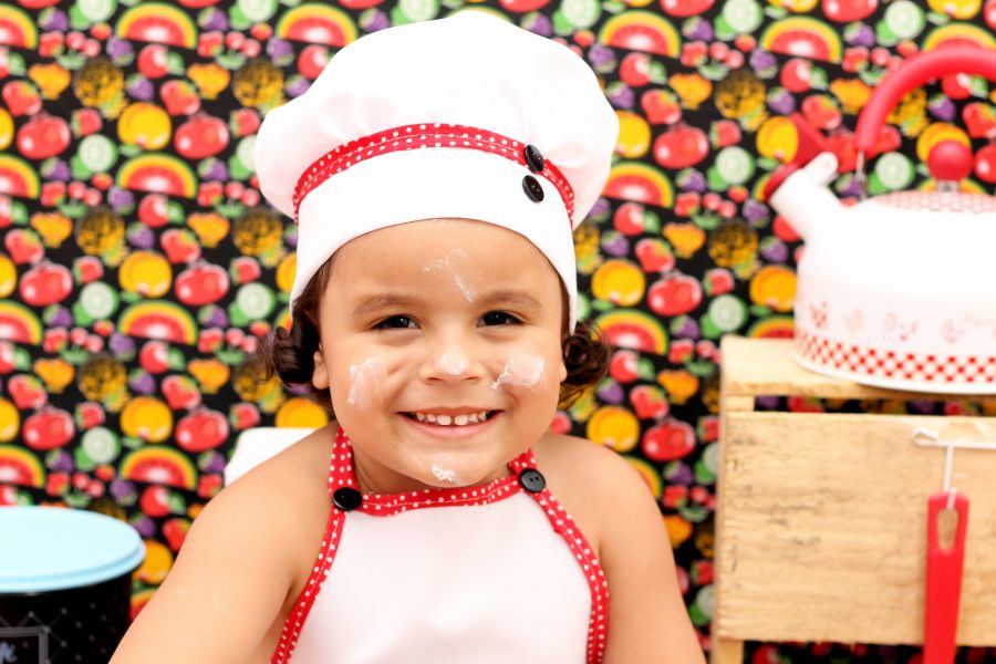 Ensaio Mini Chef de Cozinha- Manuelly