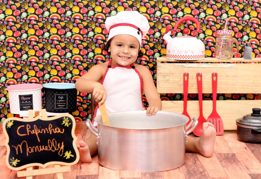 Ensaio Mini Chef de Cozinha- Manuelly