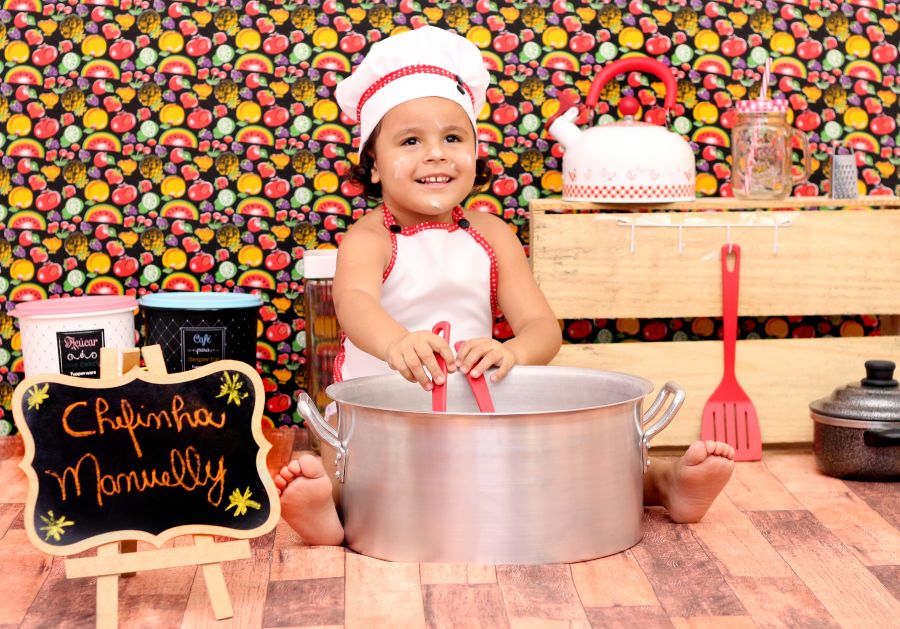 Ensaio Mini Chef de Cozinha- Manuelly