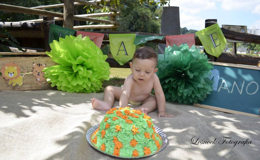 Ensaio Smash The Cake Isaque