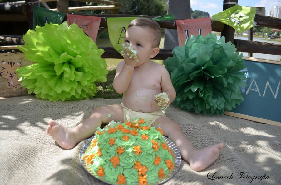 Ensaio Smash The Cake Isaque