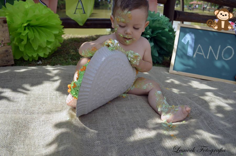 Ensaio Smash The Cake Isaque