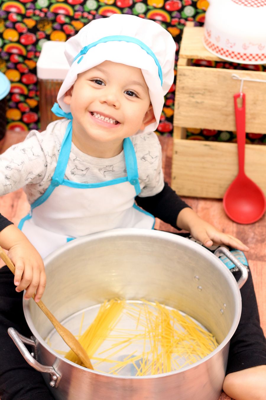 Ensaio Mini Chef de Cozinha- Isaque