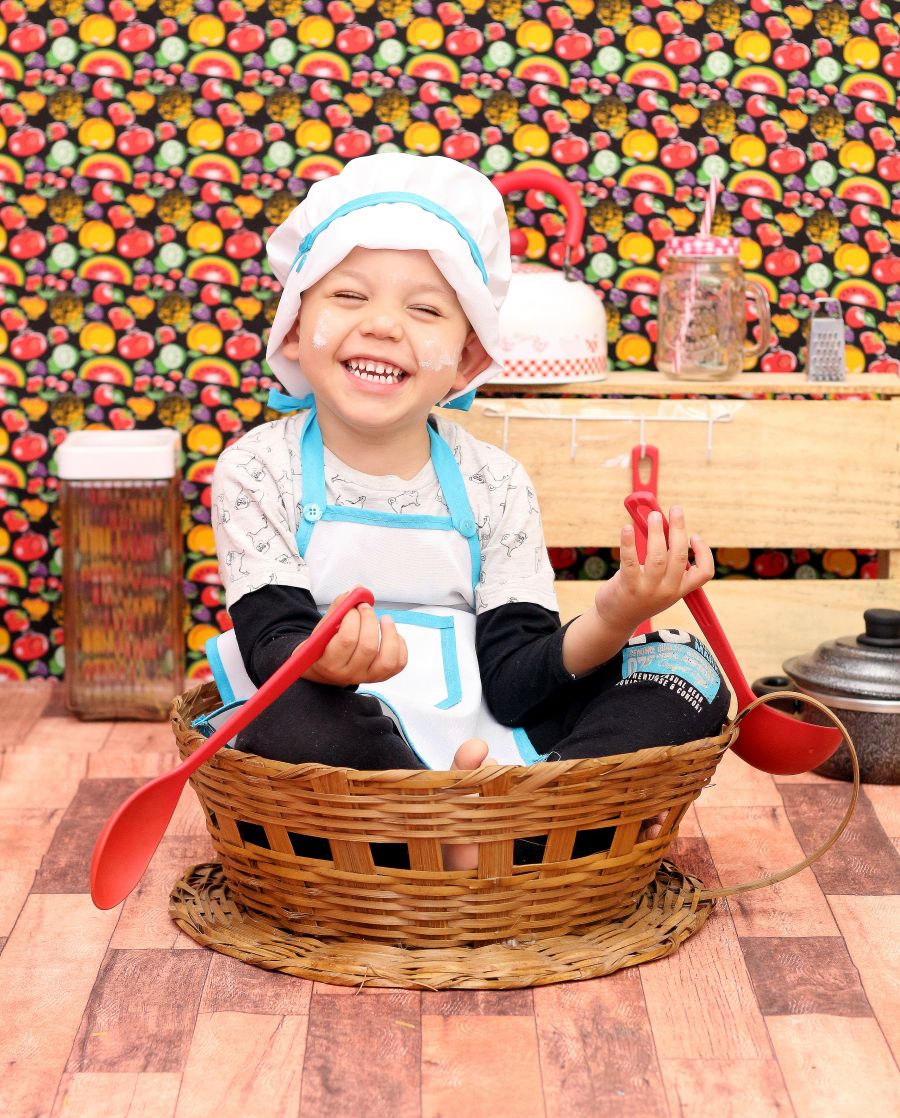 Ensaio Mini Chef de Cozinha- Isaque