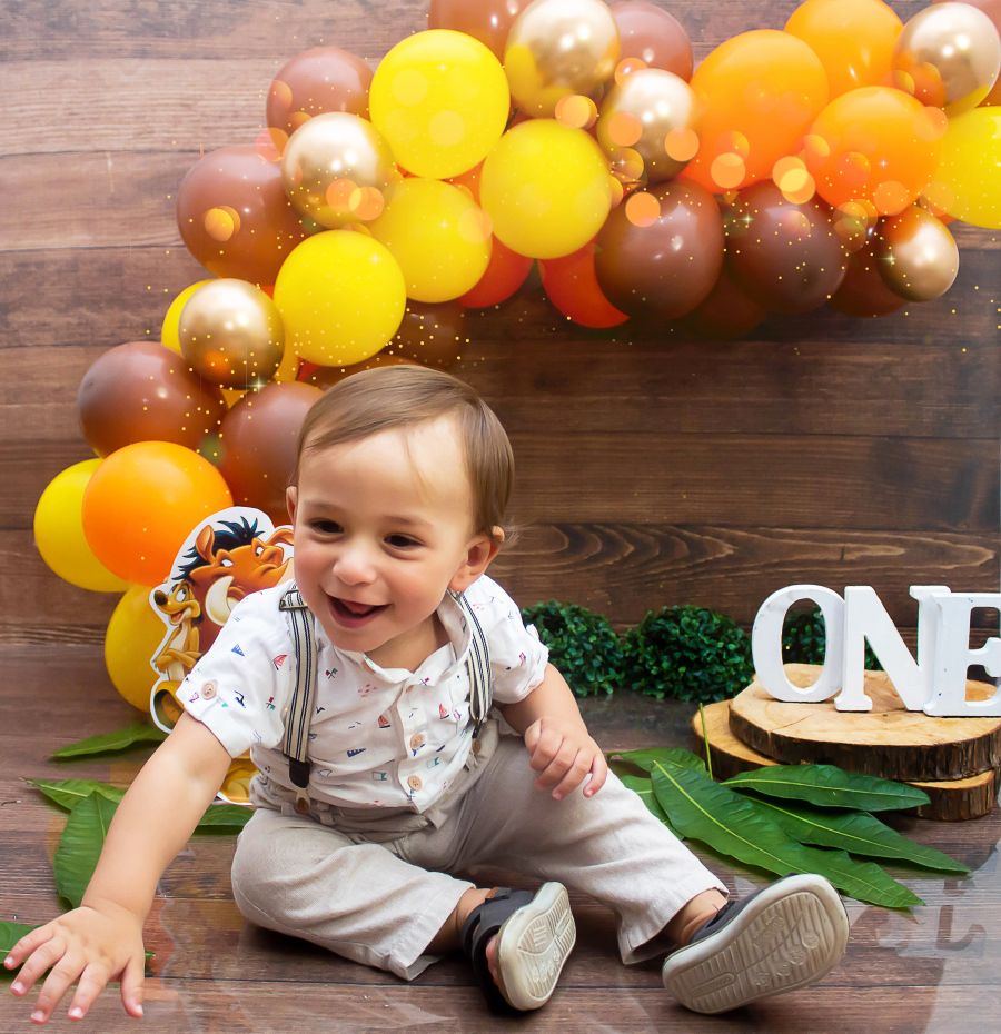 Ensaio Rei Leão - Thomas 1 Ano