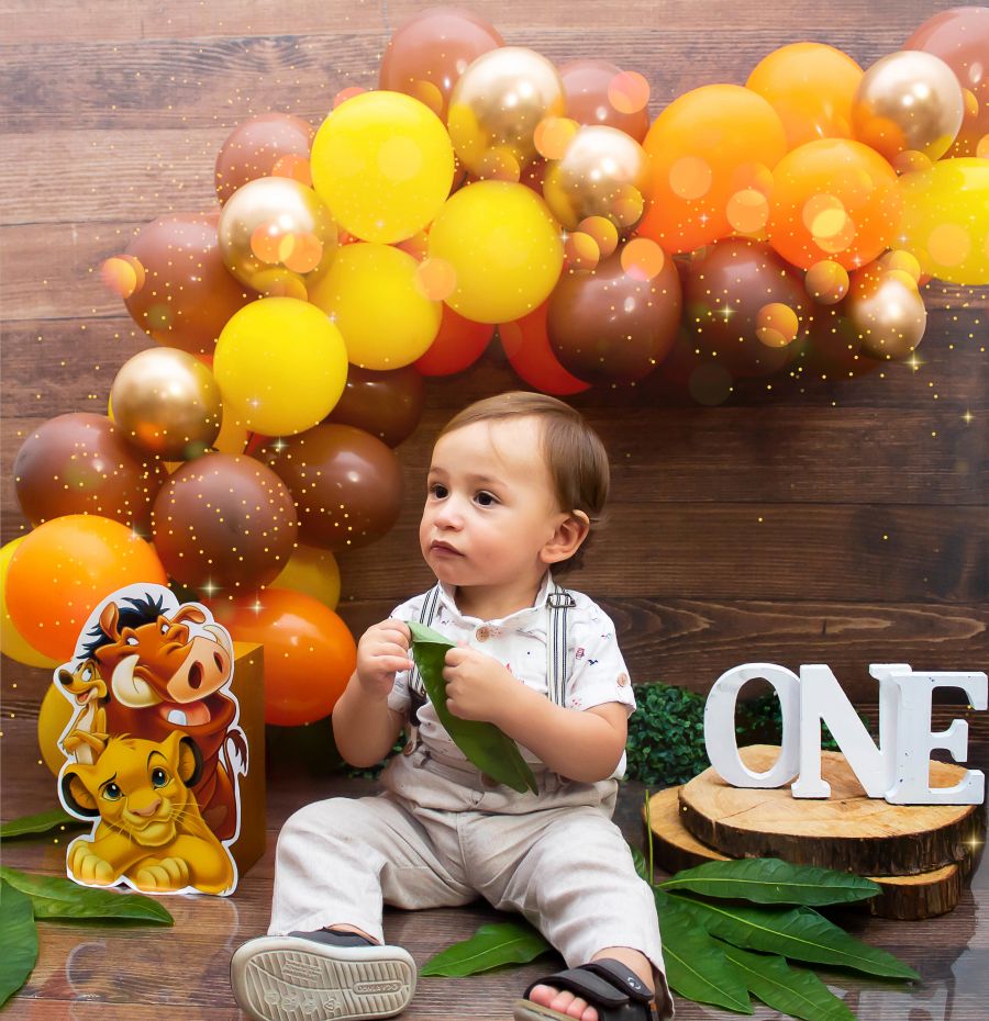 Ensaio Rei Leão - Thomas 1 Ano