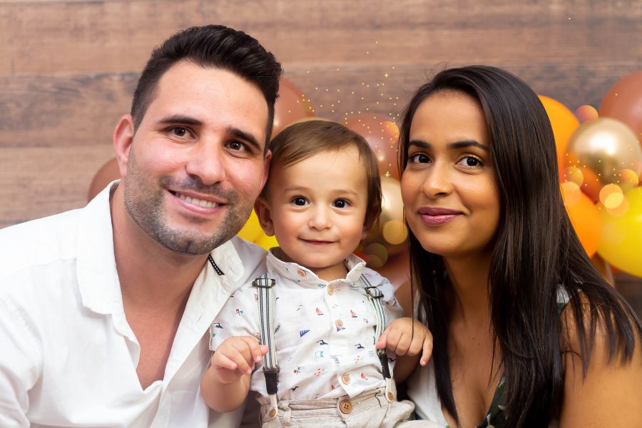 Ensaio Rei Leão - Thomas 1 Ano