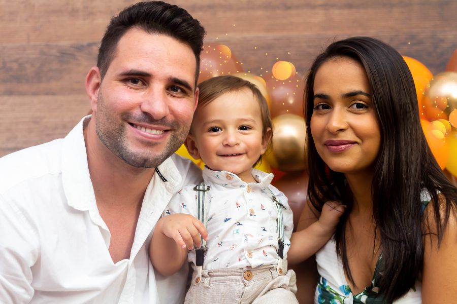 Ensaio Rei Leão - Thomas 1 Ano