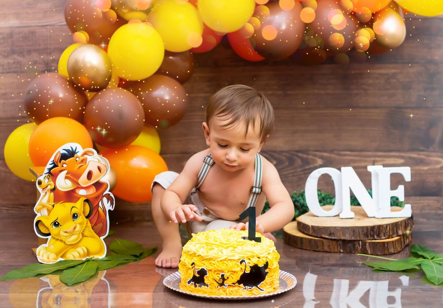 Ensaio Rei Leão - Thomas 1 Ano