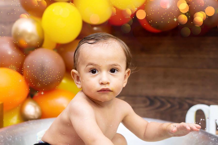 Ensaio Rei Leão - Thomas 1 Ano