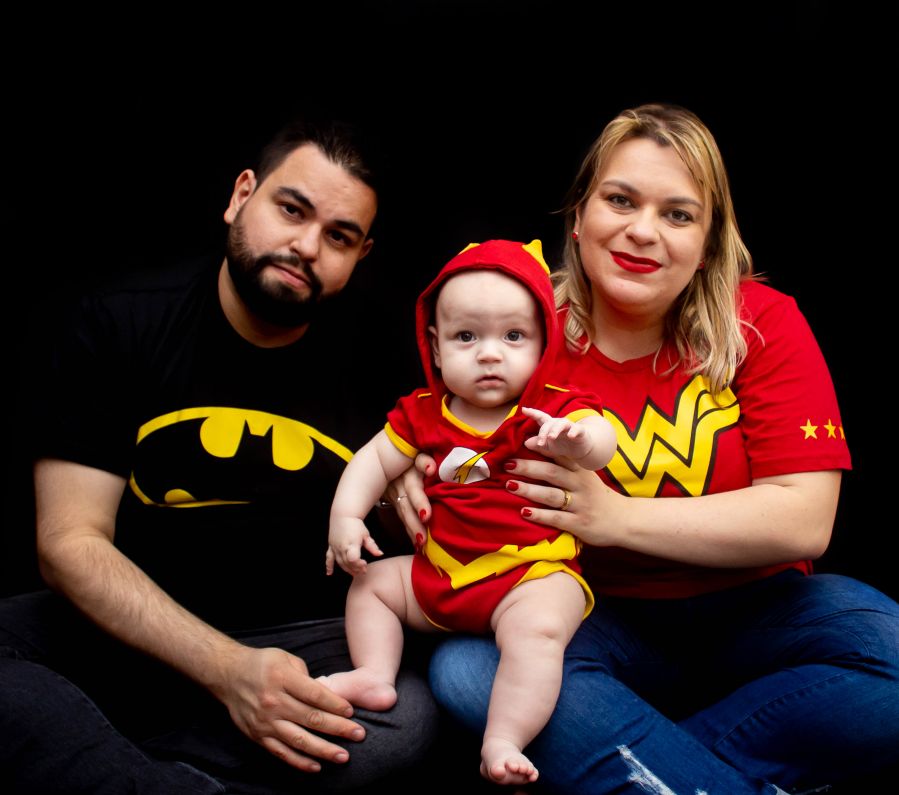 Ensaio Vingadores - Théo 5 meses