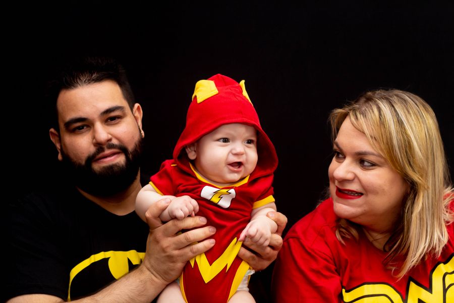 Ensaio Vingadores - Théo 5 meses