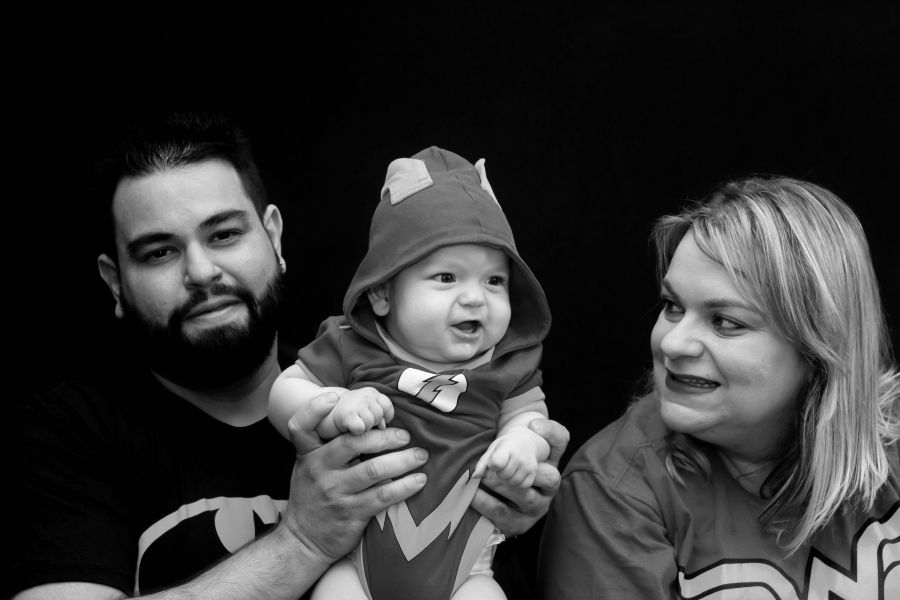 Ensaio Vingadores - Théo 5 meses