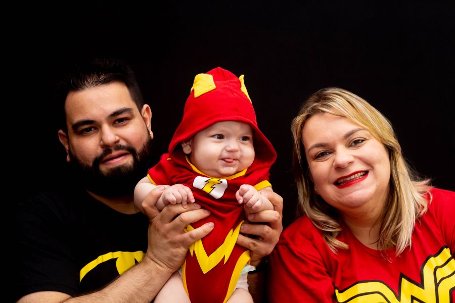 Ensaio Vingadores - Théo 5 meses