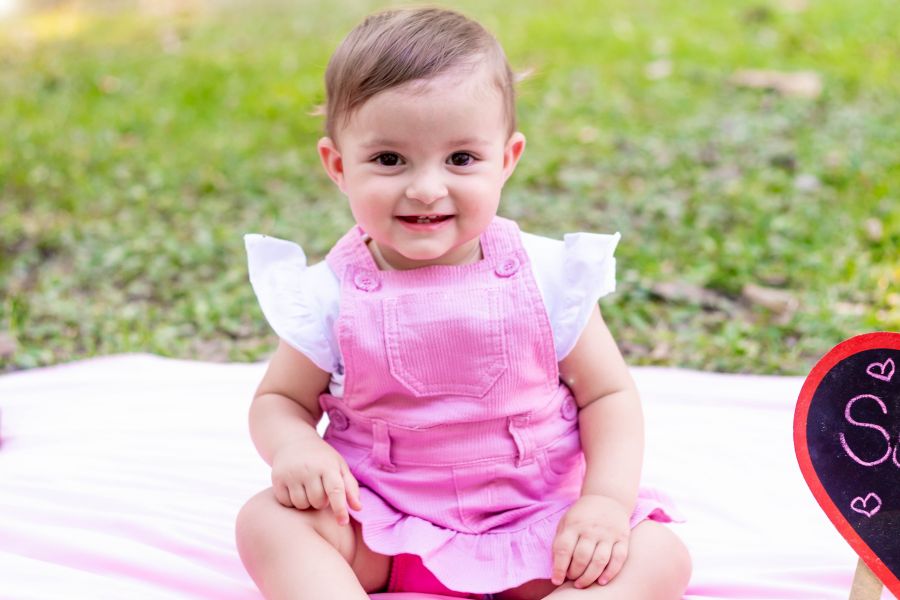 Ensaio Infantil em Parque - 1 ano Sophie