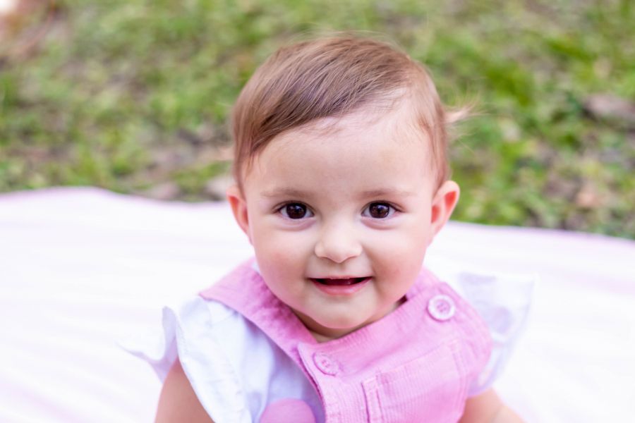 Ensaio Infantil em Parque - 1 ano Sophie