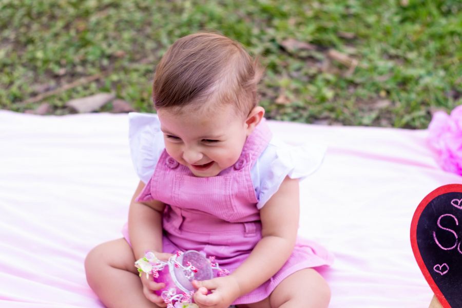 Ensaio Infantil em Parque - 1 ano Sophie