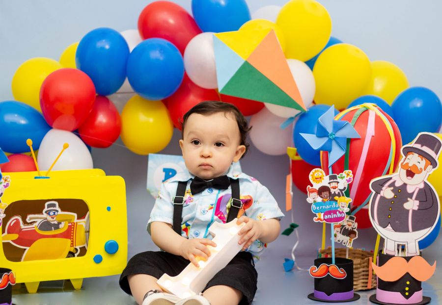 Ensaio Mundo Bita - 1 Ano Bernardo