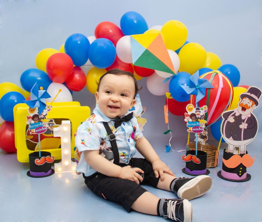 Ensaio Mundo Bita - 1 Ano Bernardo