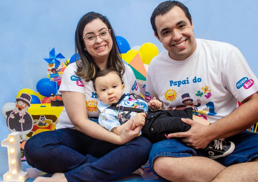 Ensaio Mundo Bita - 1 Ano Bernardo