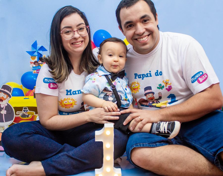 Ensaio Mundo Bita - 1 Ano Bernardo