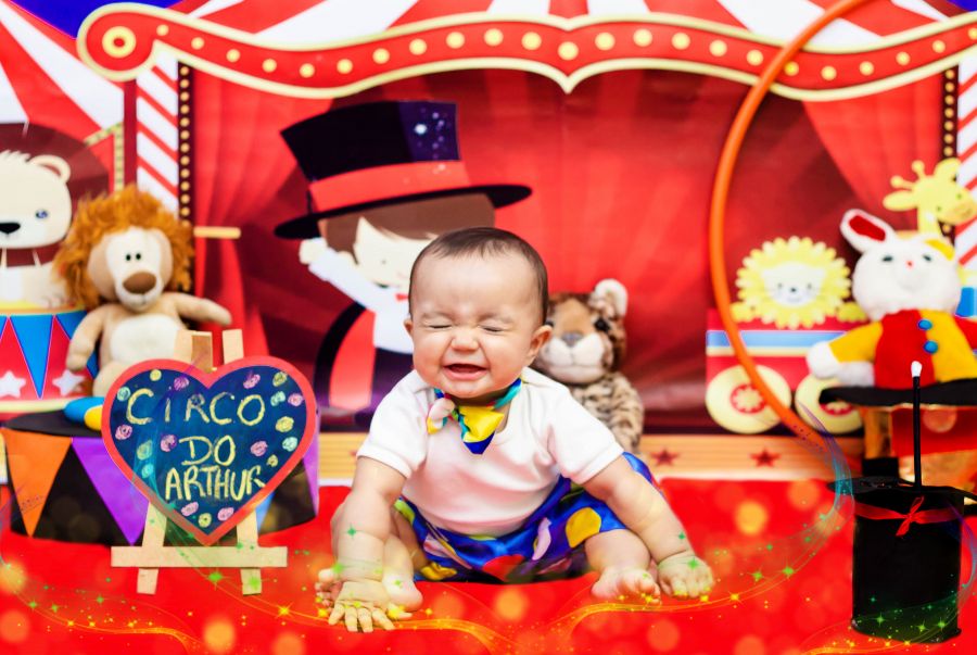 Ensaio Circo- Arthur e Bia